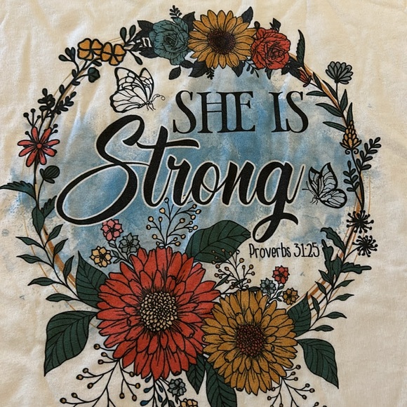 Proverbs 31 scripture 5t girls tshirt - Picture 2 of 2